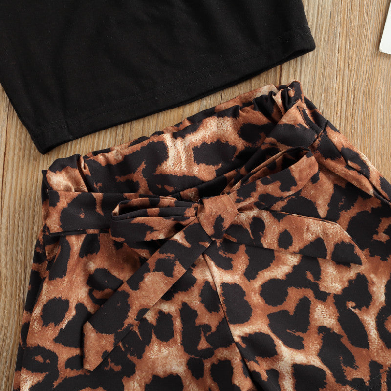 Toddler Girl's Fashion 2-piece Outfit Set, Top+ Shorts Set. Variety of colors and styles.