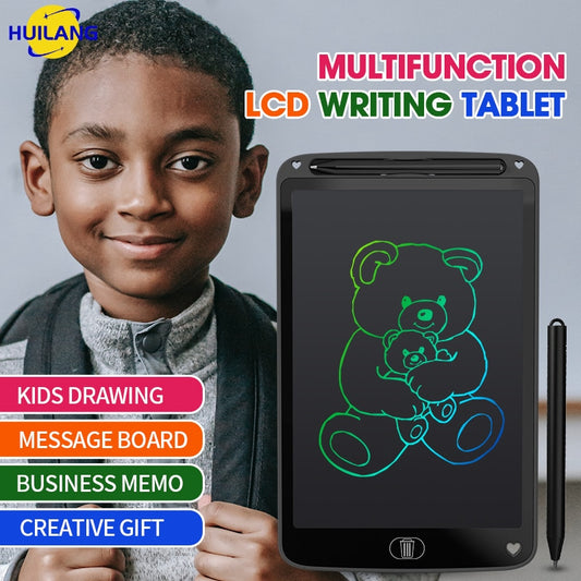 Children's 12Inch LCD Writing Tablet, Digital Magic Blackboard, Electronic Drawing Board, and Art Painting Tool for Kids.